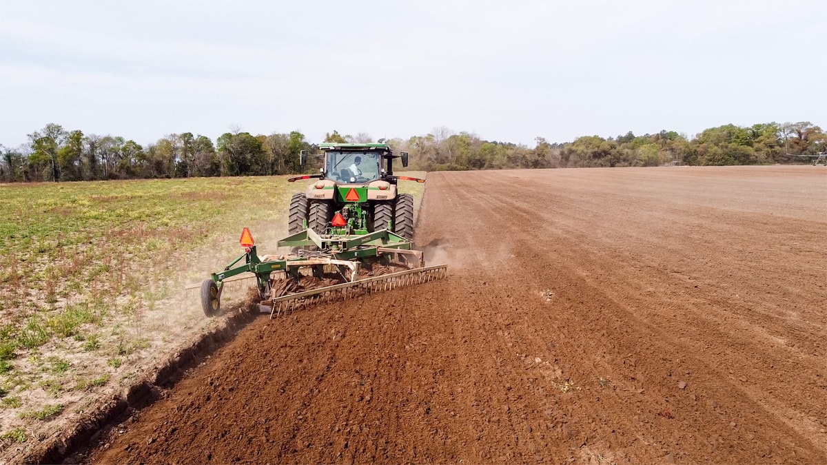 Preparing food plots