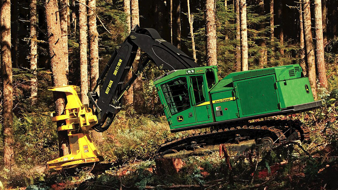 Tracked Feller Bunchers