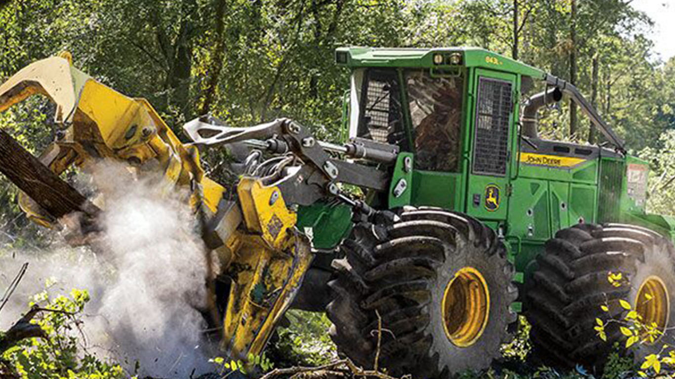 Wheeled Feller Bunchers