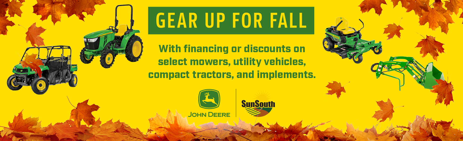 Gear Up For Fall